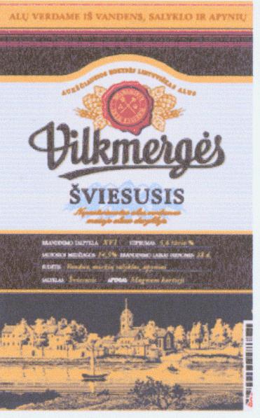 Prekės ženklas: Vilkmergės ŠVIESUSIS